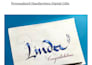 create a personalised handwritten calligraphy greeting card